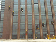 玻璃幕清洗